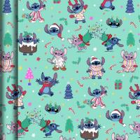 Lilo & Stitch 4m Christmas Roll Wrap Extra Image 1 Preview